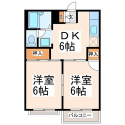 物件間取画像